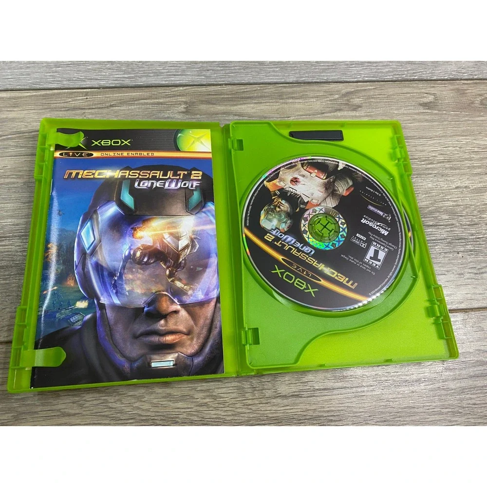 MechAssault 2 Lone Wolf Limited Edition Xbox Original 04 Microsoft Complete CIB